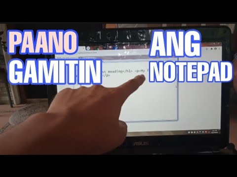 PAANO GAMITIN ANG NOTEPAD ++ |Mr Cudie 🐺