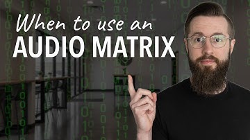 When to Use an Audio Matrix | Behringer X32 Matrix