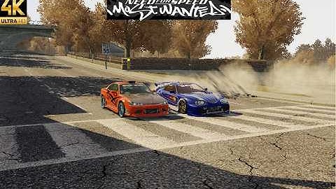 NFS MOSTWANTED REDUX  V3.04 NİSSAN SİLVİA MODİFY AND BLACKLİST RACE PART1 ULTRAGRAPHİCHS |4KUHD|