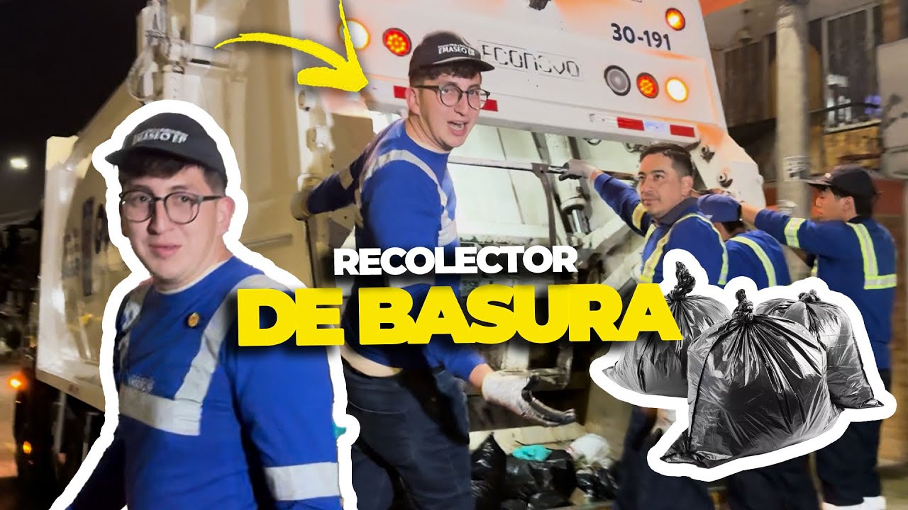 Un día CAMELLANDO de RECOLECTOR de BASURA😱 | Jeffer Valdiviezo
