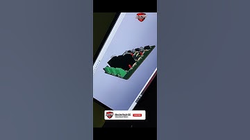 Demonstration Relay Card with Controller PCB || YouTube_Short