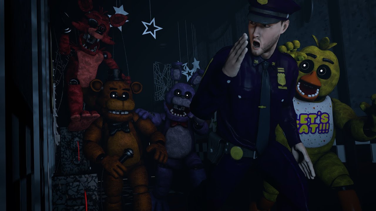 JEG ELSKER BAMSER! (FNAF1 SFM) - Mewkel