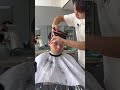 Men s short hair in summer has been rammed and exploded.#Front thorn#Men s summer