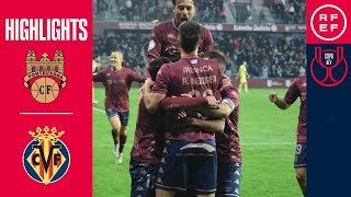  Copa del Rey false Pontevedra CF 1–0 Villarreal CF false Segunda eliminatoria