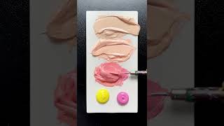 Pastel color mix Surprise at the END #colormixing #pastel #relaxing  #colormixingmagic #satisfying