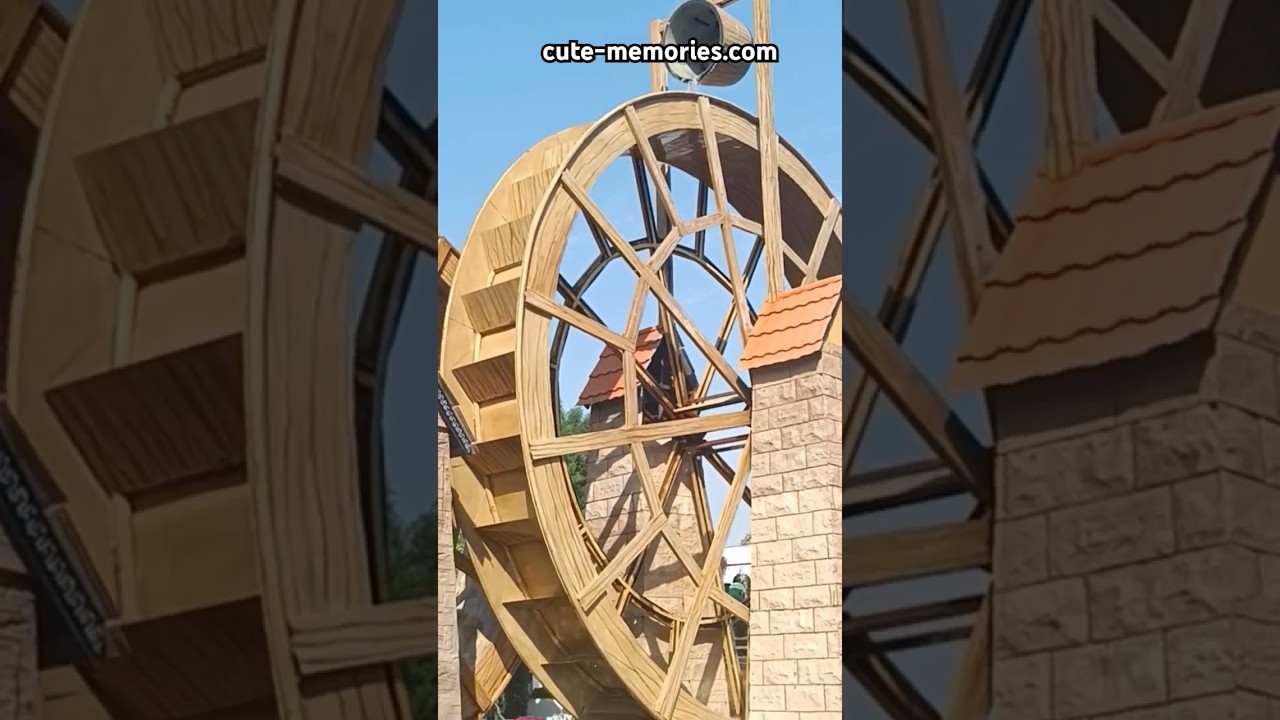 Waterwheels ☸️ of Miracle ✨ Garden 🌺 Dubai 🇦🇪