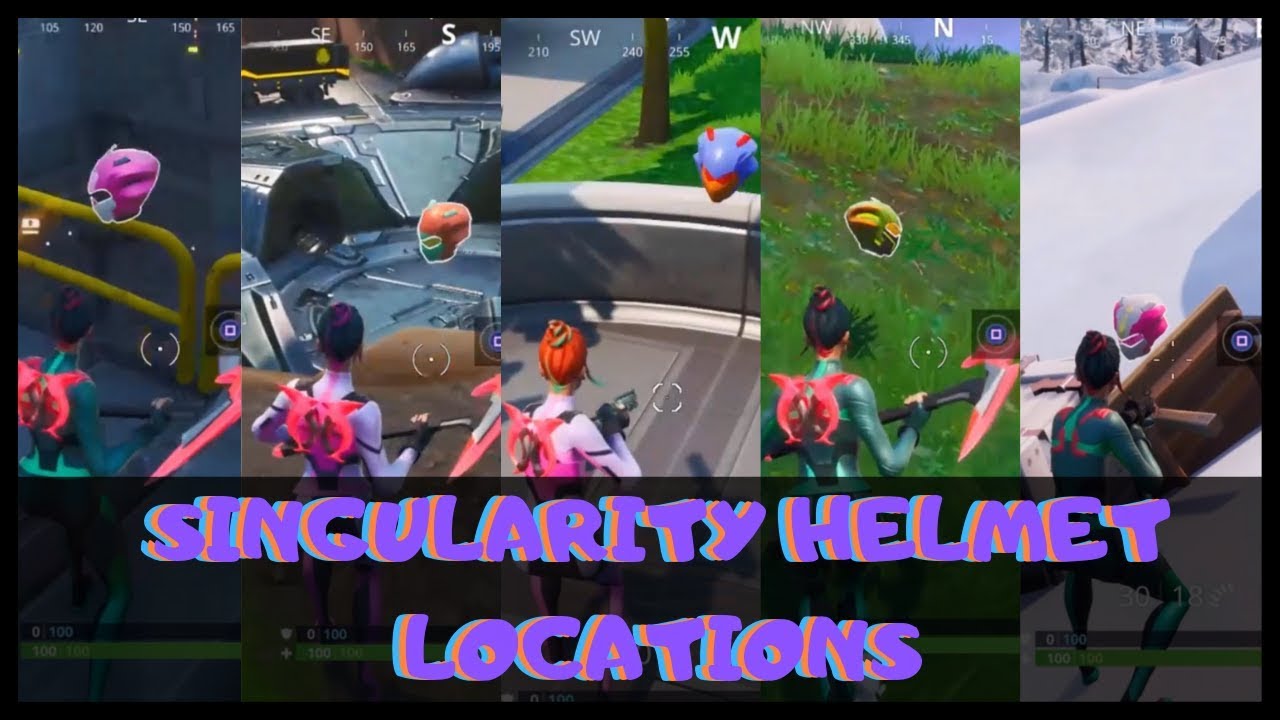 Fortnite - All 5 Singularity Helmet Locations