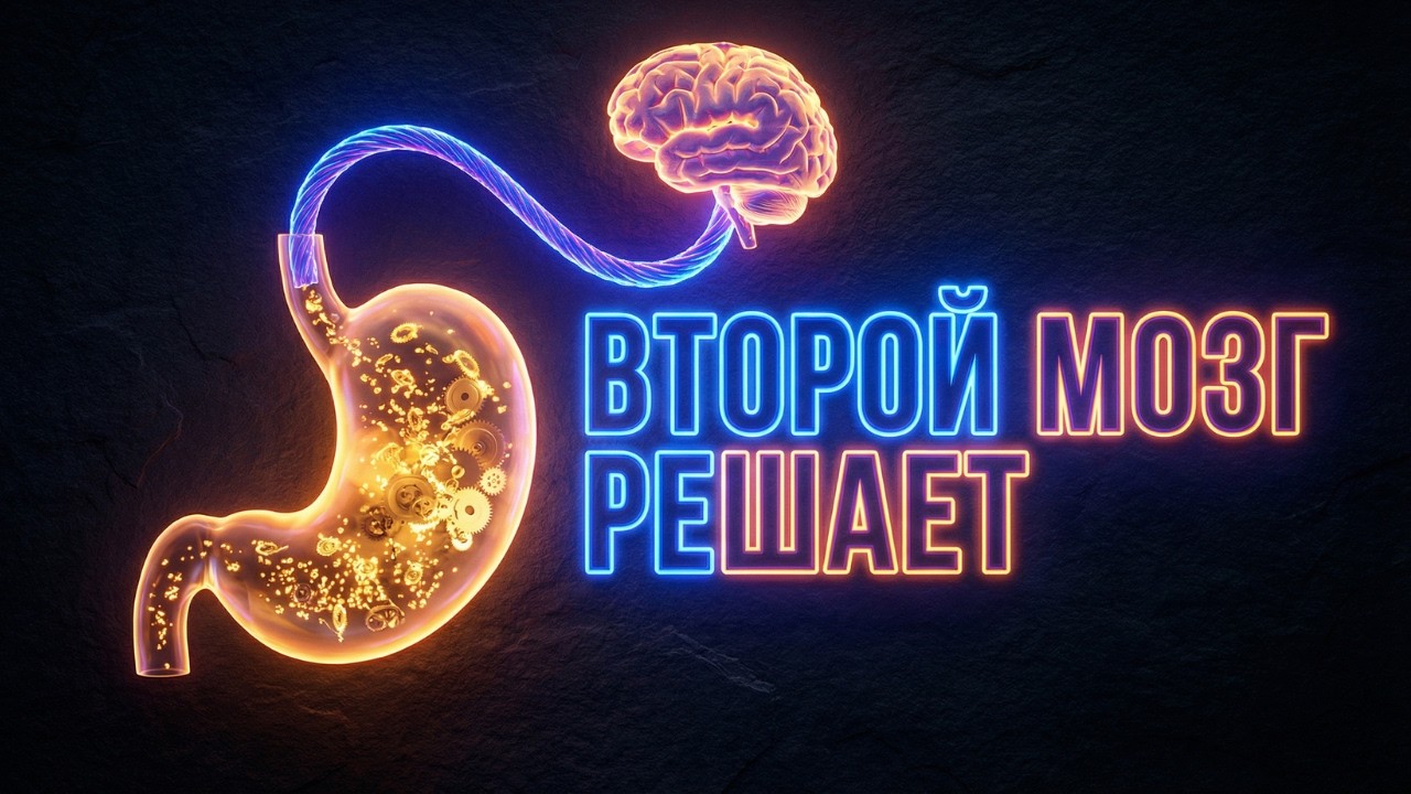 🧠 Как кишечник управляет твоим настроением? 🦠