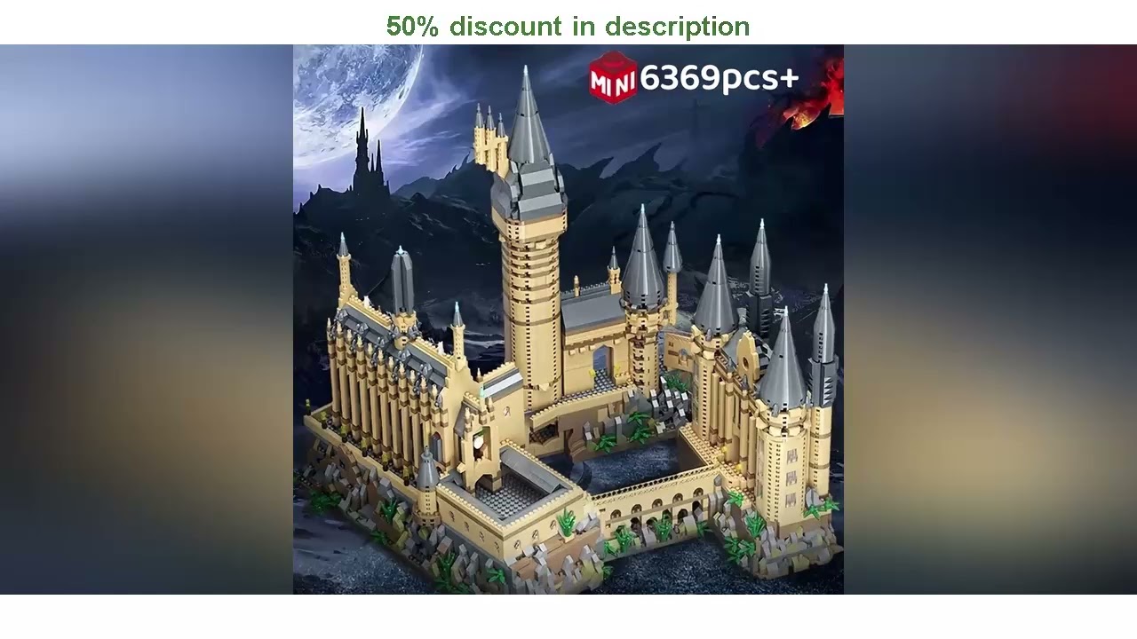 Latest Products You Must Know! Micro Bricks City Creative Medieval Magic Castle Series School Arc