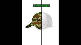 Cap Mockup Design in Photoshop 2025 | Realistic Hat Branding Tutorial #shorts