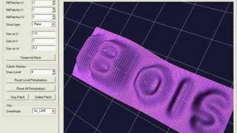 Multiresolution mesh editing