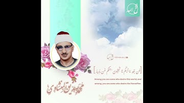 ...حَتَّىٰ إِذَا فَشِلْتُمْ وَتَنَازَعْتُمْ.../ الشيخ المنشاوي رحمه الله - سورة ال عمران.