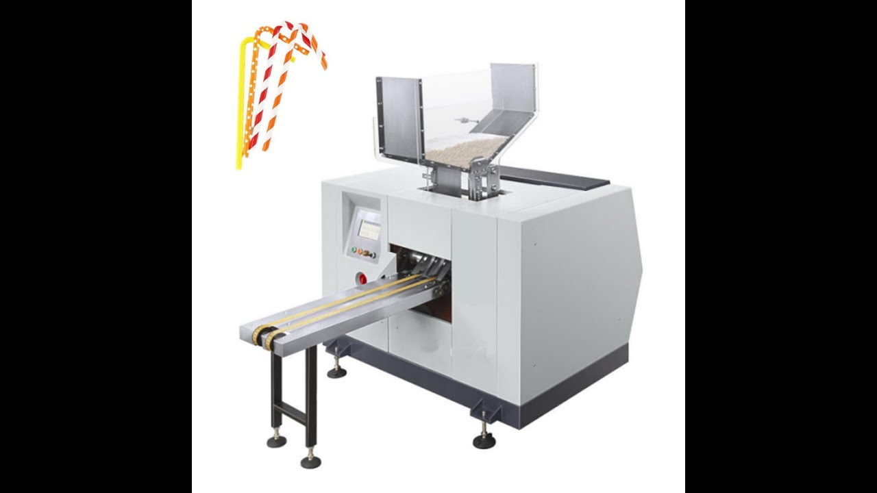 Flexible paper straw bending machine