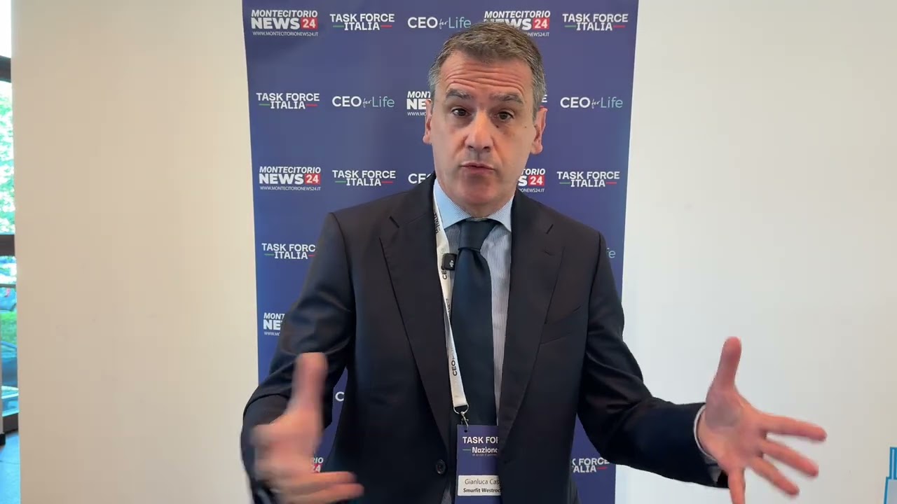 Intervista a Gianluca Castellini, CEO, Smurfit Westrock Italy - Task Force Italia