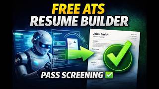 Free Ats Resume Builder Create Ats Friendly Resume No Signup