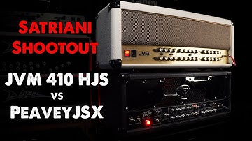 Satriani Shootout - Marshall JVM 410 HJS vs Peavey JSX