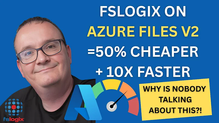 FSLogix on Azure Files V2 = 50% Cheaper + 10× Faster. Why Is Nobody Talking About This?!