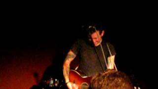 Tom Gabel (Against Me!) - Baby I'm An Anarchist- Cafe 11 - St. Augustine- April 10