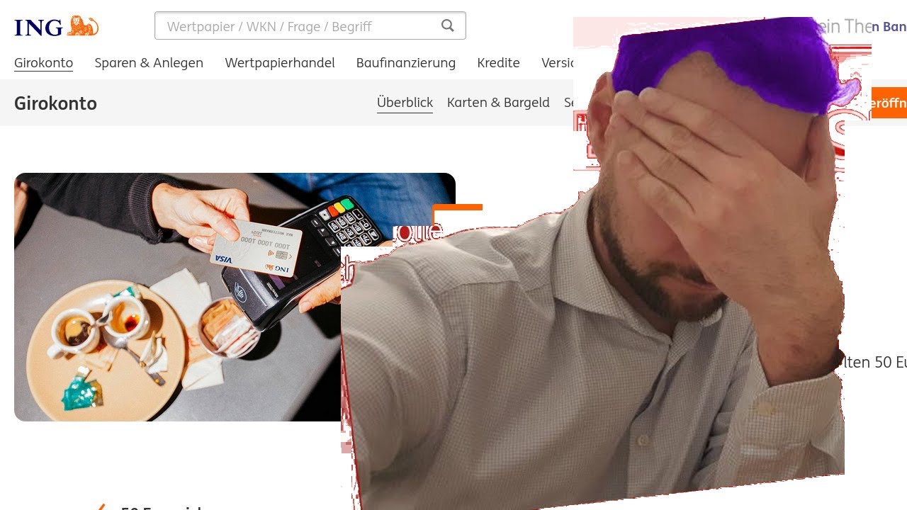 Brave AI world: ING DiBa CANCELS my bank account and they won't tell me why!!