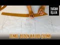 Temel Beden Kalıbı Çıkarma - Penssiz Temel Beden Kalıbı Çizimi (KENDİN YAP) | Tuğba İşler