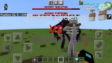 Mutant Skeleton VS. Mutant Enderman - MOB BATTLE S2 - Mutant Creatures Mod