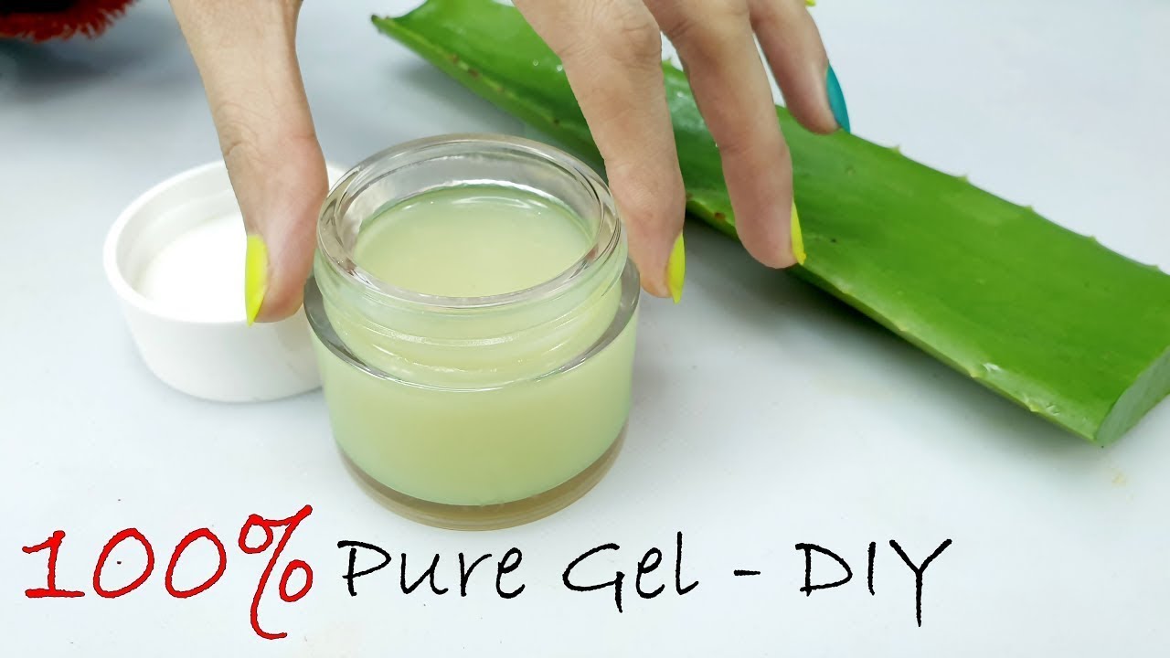 100 pure aloe vera gel at home Aloe vera gel kaise banaye homemade