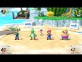 Mario Party Superstars #837 Yoshi&#39;s Tropical Island Yoshi vs Mario vs Wario vs Luigi