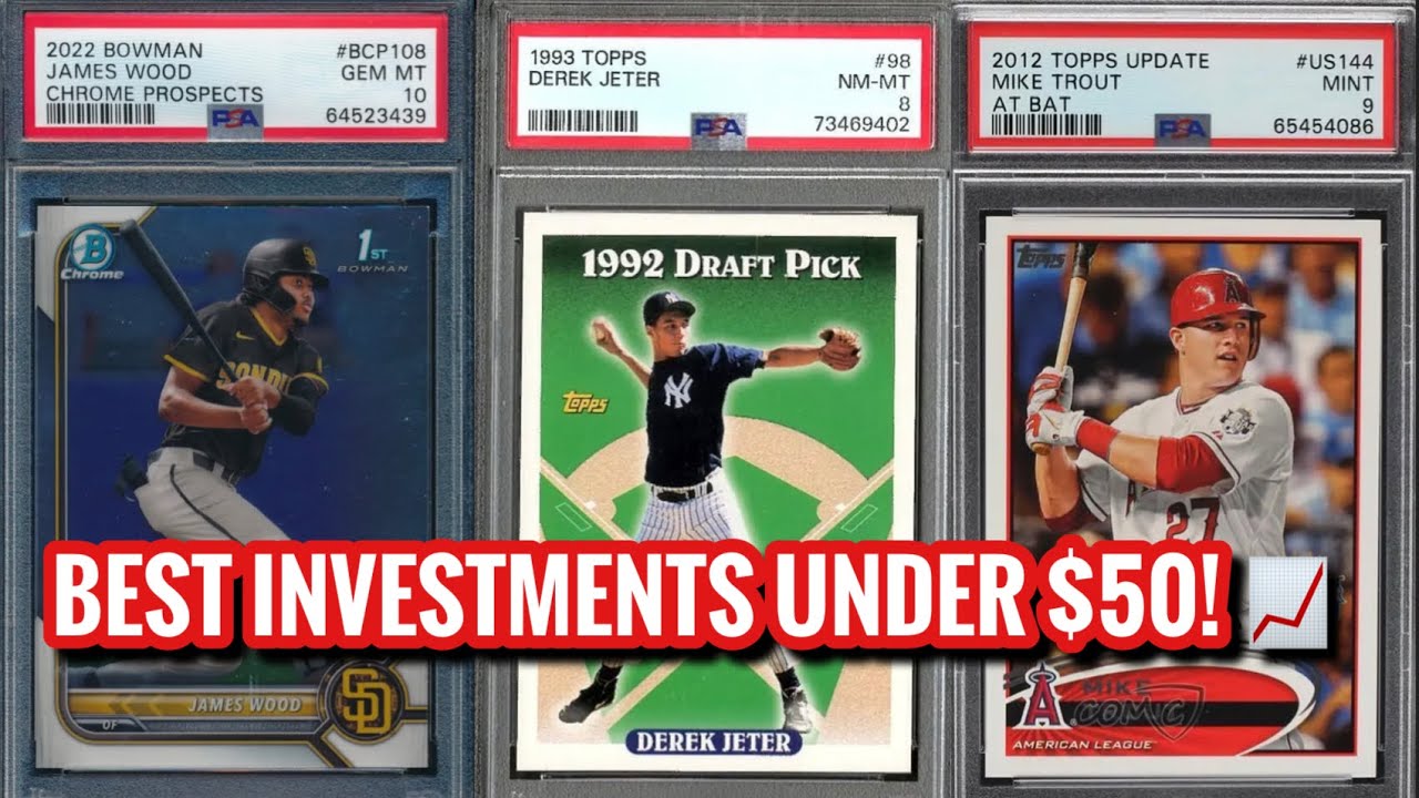 5 Best Longterm Investments Under 50! (Sports Card Investing) YouTube