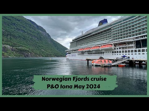Norwegian Fjord cruise 2024 | P&O Iona | Stavanger | Olden, Sky lift | Haugesund, Fjord | Hellesylt