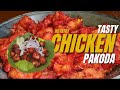 💢💥Tasty Chicken Pakoda + Mint Chutney + mayonnaise 😋 ரோட்டு கடை சிக்கன் பக்கோடா Street Shop Chennai
