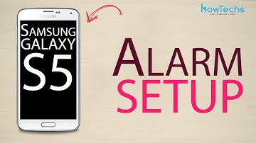 Samsung Galaxy S5 - How to setup alarm