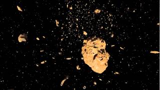 Blender asteroid animation