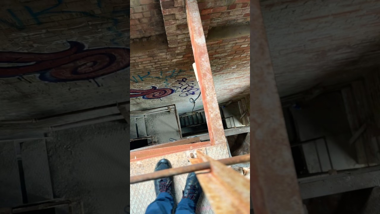 Abandoned factory in Matlock 