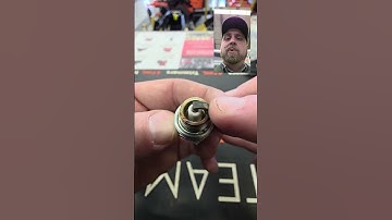 If your spark plug looks like this, your chainsaw might be wrecked