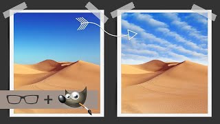 How To Replace the Background With GIMP & Add a New Sky