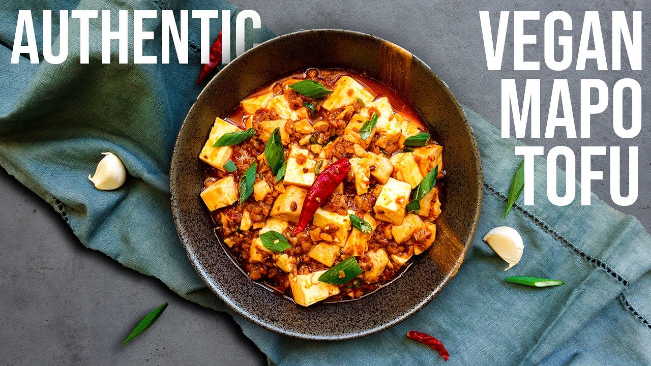 BEST VEGAN MAPO TOFU | Vegan Tofu Recipes - YouTube