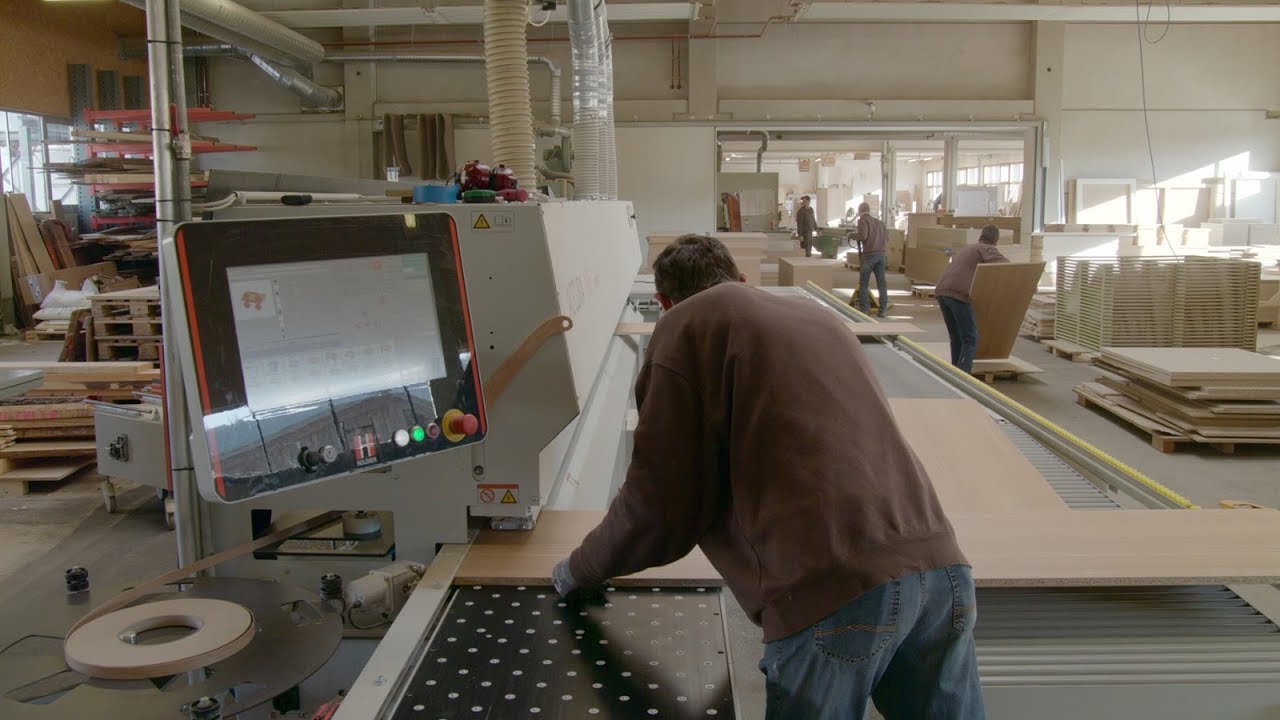  New Tischlerei Zottler - Produktion mit HOLZ-HER Maschinen