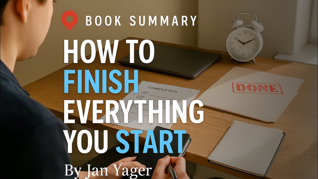 How to finish everything you start Book By Jan Yager Shuruaat Toh Sab ...