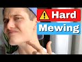 Hard Mewing for FASTER RESULTS (Not For Beginners)