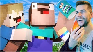 Reacting to Funny DERP INFECTION MINECRAFT MOVIE Minecraft Animation
