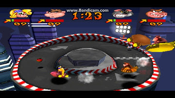 Crash Bash Walkthrough Part 34 (Gold Relic: Ring Ding, Jungle Fox, Dot Dash & El Pogo Loco)