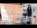 DEPLOYMENT DIARIES - THE WEEKEND BEFORE HOMECOMING & HALLOWEEN | WEEKEND VLOG | THIS MAMA LIFE