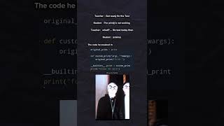 Beginner Python - modify print function| Basic coding tricks and tips| #coding #programming #cse