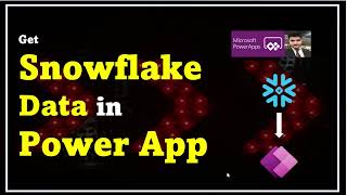 connect snowflake with power apps | step by step tutorial