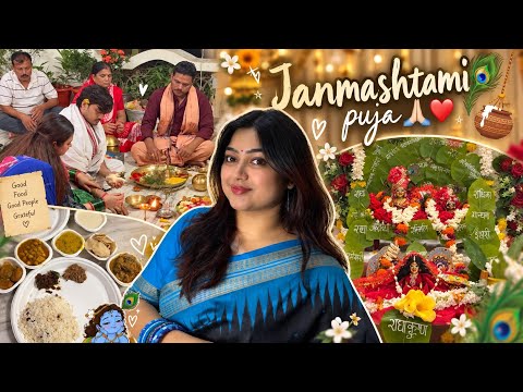 Janmashtami puja at Archita’s place 🥰❤️🙏🏻 || SHEELOVE || SHEEVLOGS
