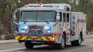 Mesa Fire/Medical. *New* Engine 212 & Engine 213  responding