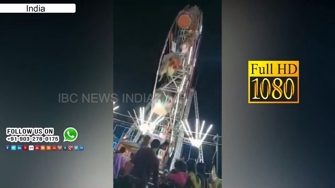 Live Breaking News // Giant Wheel accident, Girl Child dead at