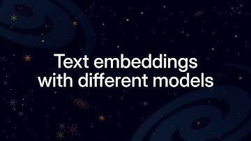 Benchmark embedding models #5 - Convert text to dense vectors