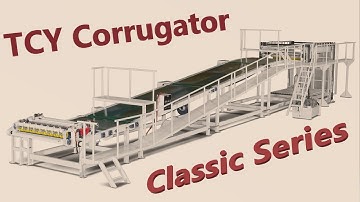 TCY Corrugator. High-speed line.