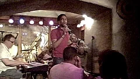 Aaron Fennell singing "Ordinary People" Live at th...